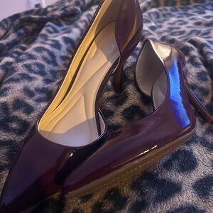 Jessica Simpson Deep Red Patent Heels